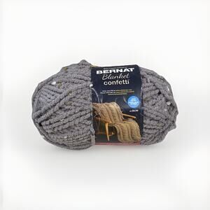Yarnspirations Bernat Blanket Confetti Yarn 176 Yards Polyester Nylon